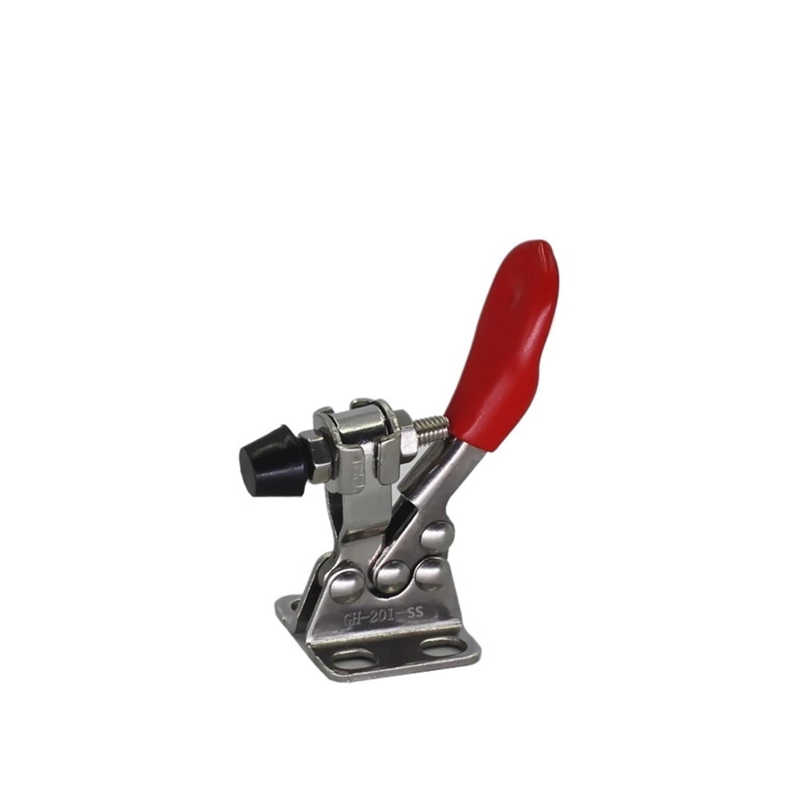 Morsetto a leva GH-201-SS Morsetto a ginocchiera a sgancio rapido in acciaio inossidabile Morsetto di fissaggio orizzontale Strumento a clip manuale GH-201SS(10PCS)