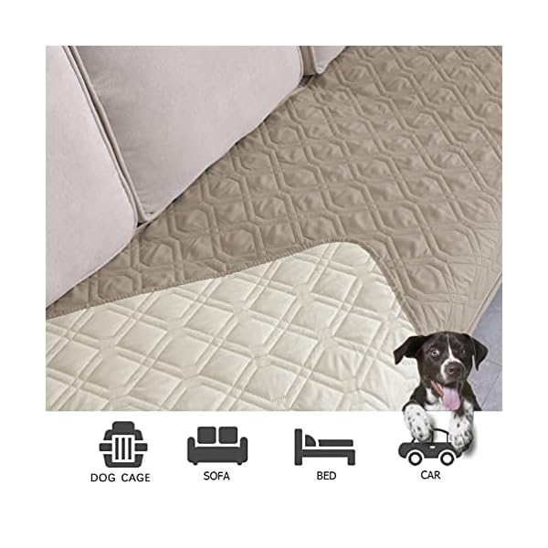 Ameritex Waterproof Dog Bed Cover Pet Blanket for Furniture Bed Couch Sofa Reversible Ameritex Waterproof Dog Bed Cover Pet Blanket for Furniture Bed Couch Sofa Reversible