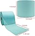 LAUCO Prep-Wipe Heavy Duty Industrial Wipes Jumbo Roll, Lint Free Blue Cleaning Towels, (500 Sheets per Roll, 1 Roll/Case, 11.8” x 15” each sheet) (05820) (2 Pack)
