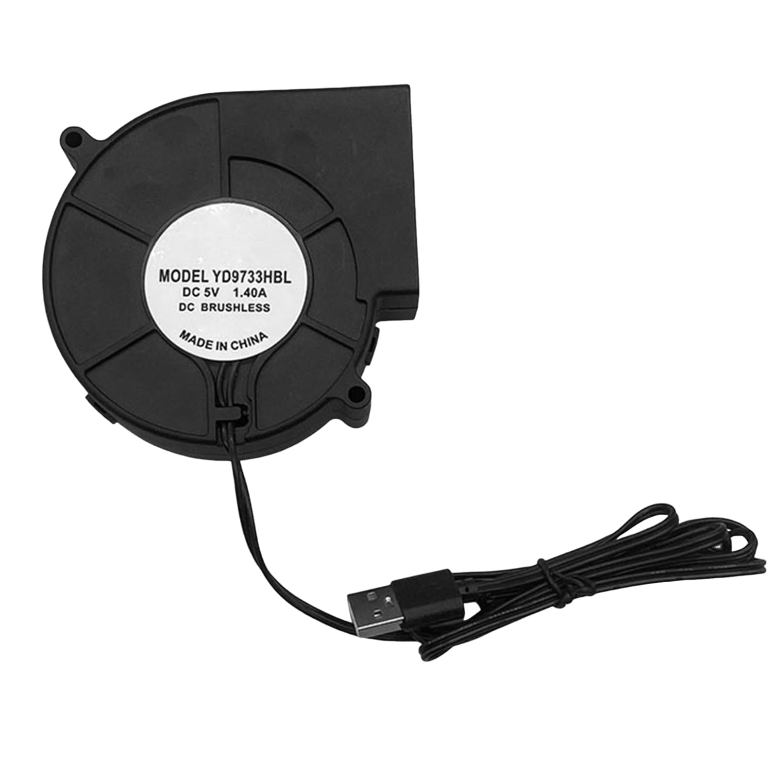 Kalttoy Single Line Efficient 9733 High Speed Usb Cooling Blower Fan For Various Cooling Needs Bbq & 3D Printing With Optional Speed Control Blower Fan For Bbq