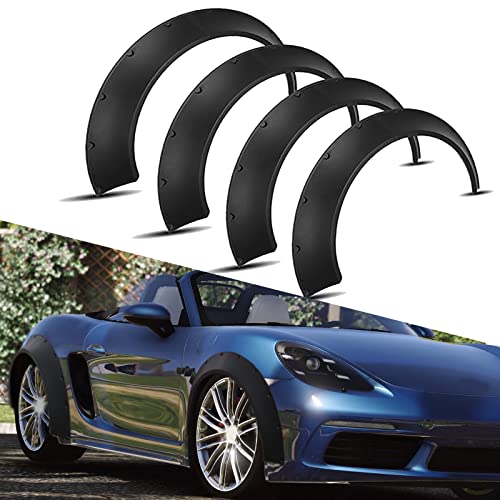 JMTBNO 4pcs 80mm Universal Fender Flares, Widebody Kit Flexible Fender Flare Wheel Flares Compatible with Dodge Charger Challenger Honda Civic Ford Escape JDM Mazda MX5 Miata by Rich Choices - Image 6