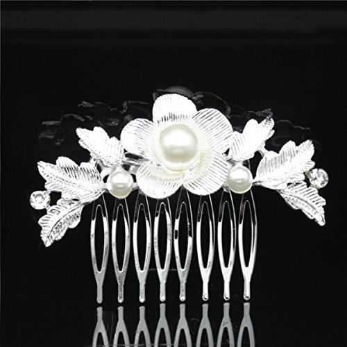 Preisvergleich Produktbild Miaoo Haarkamm mit Diamanten für Frauen, Brautschmuck, Haarclip