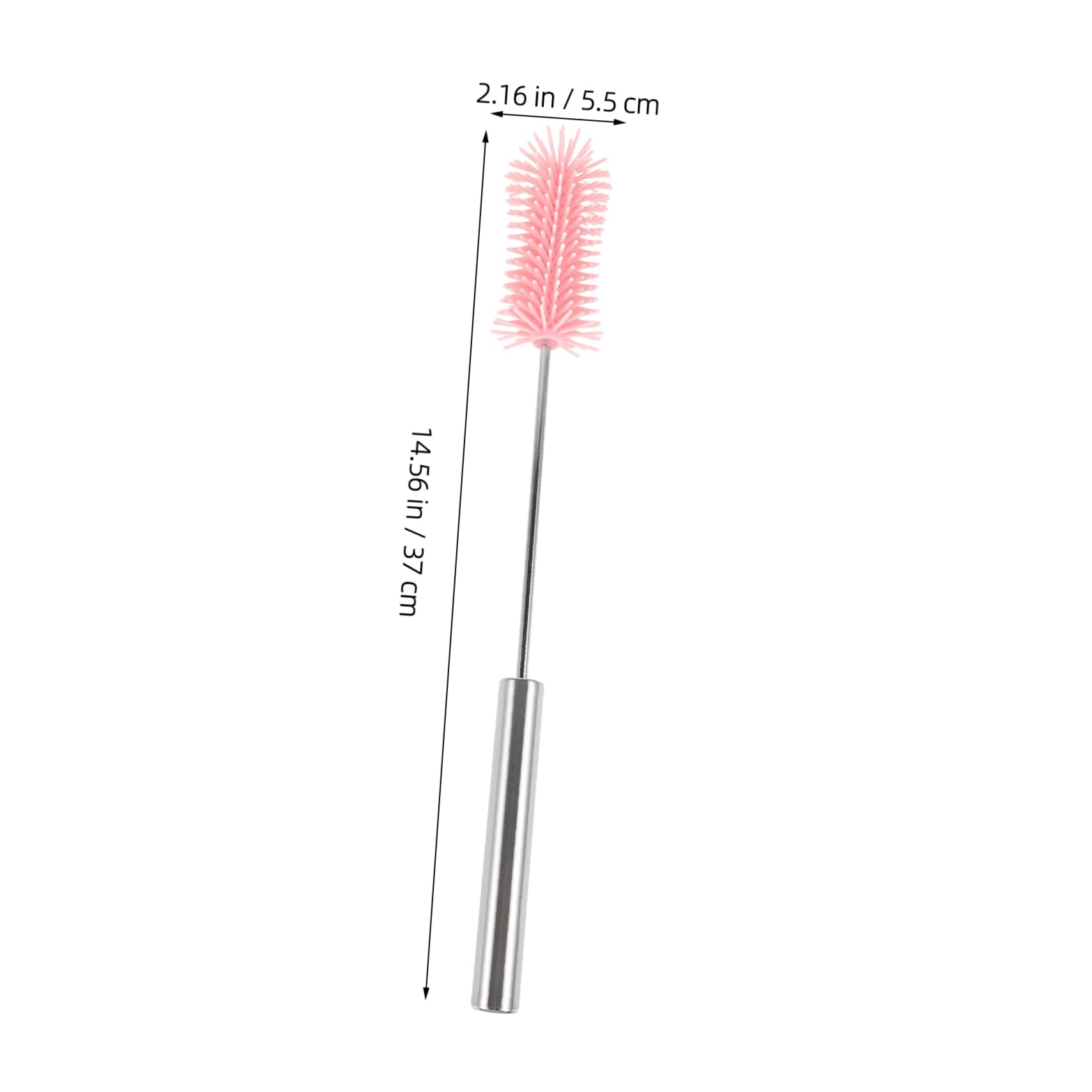 HEMOTON Effortless Cleaning Bottle Brush Silicone Bottle Cleaner Mug for Busy Parents