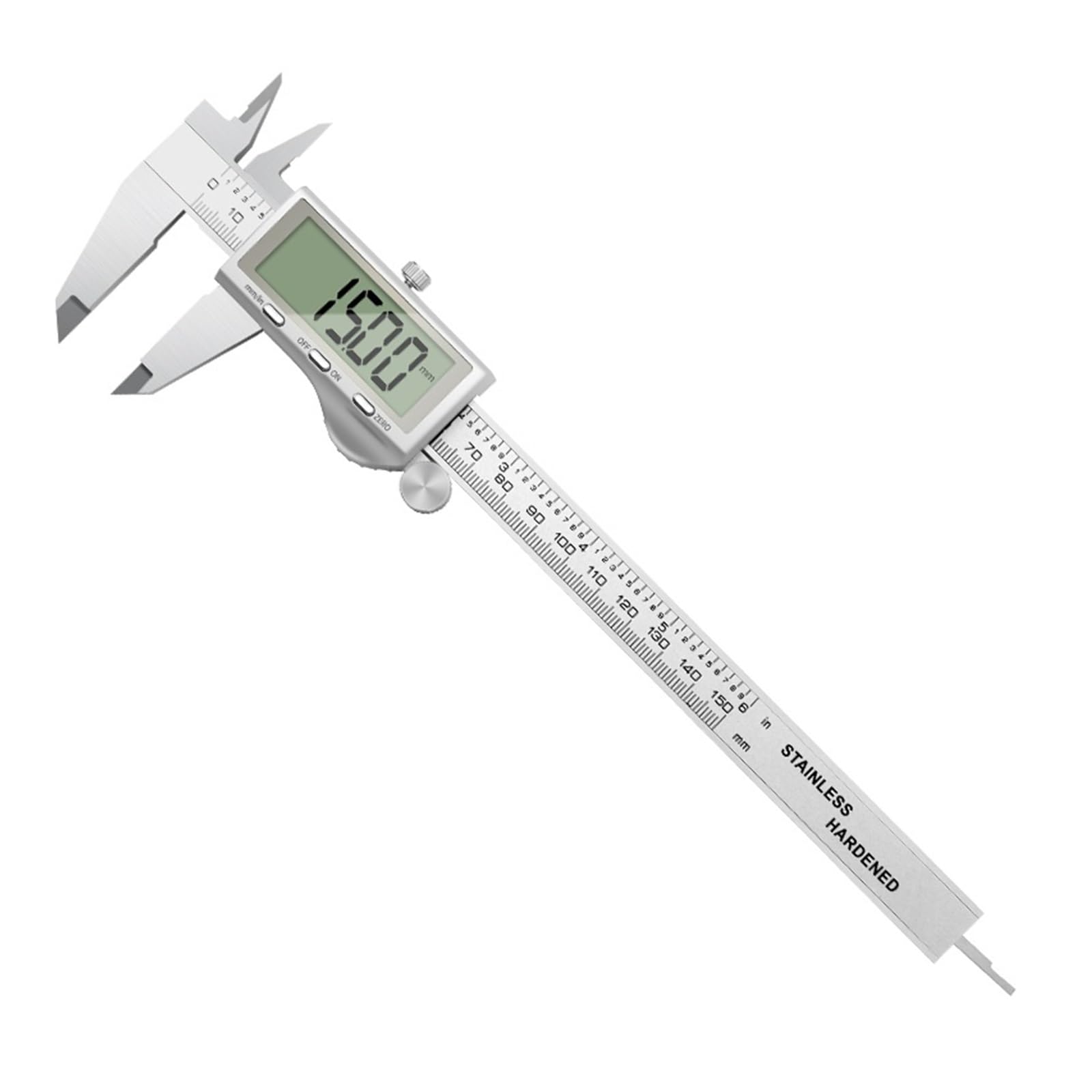 Suwmiarka cyfrowa, Elektroniczne suwmiarki cyfrowe ze stali nierdzewnej o wysokiej precyzji Narzędzie pomiarowe 150 mm / 200 mm / 300 mm z dużym ekranem LCD(300MM)