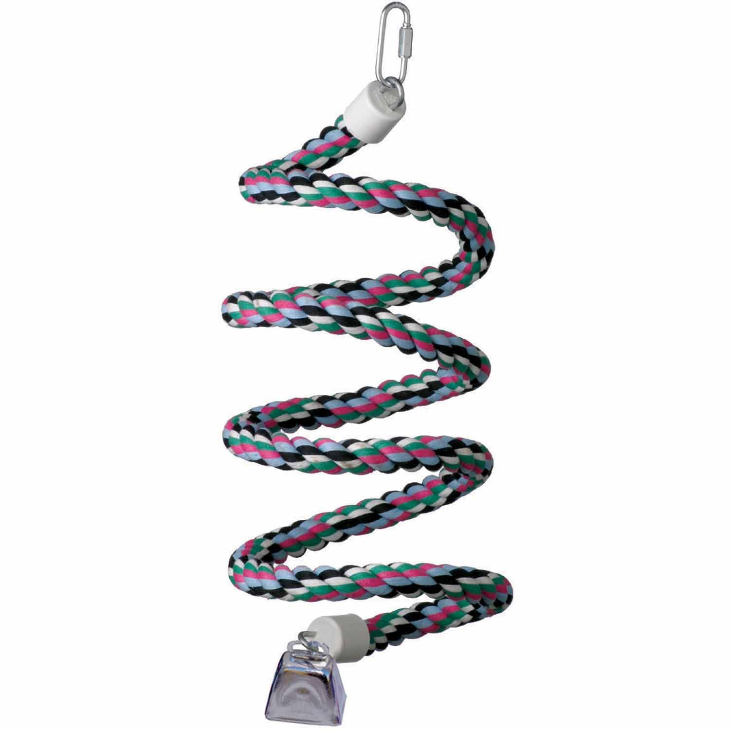 Super Bird Creations 3/10,2 cm par 167,6 cm Corde Bungee Jouet pour Oiseau, Medium