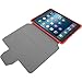 Targus 3D Apple iPad Pro (9-7-Inch) Tablet Case Cover Drop-Safe Protection, Hands Free Stand Folio Case, Strong Secure Durable Wrap Closure, Water-resistant, Anti-Scratch, Red (THZ63503GL)