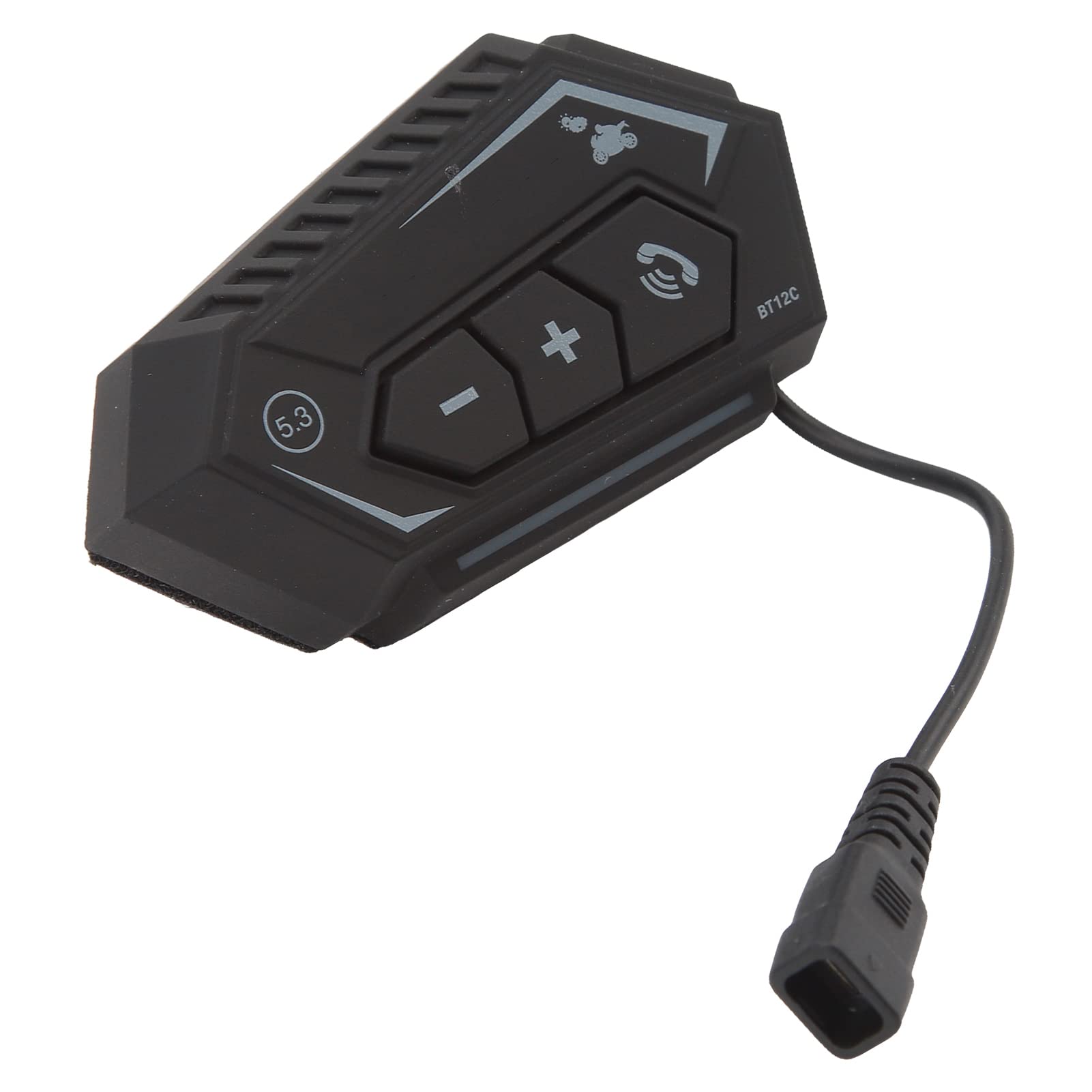 Auricolari da Moto Cuffie Bluetooth Impermeabili con Comando Vocale per Viaggi in Bicicletta Compatibili con Caschi Integrali e Mezzi