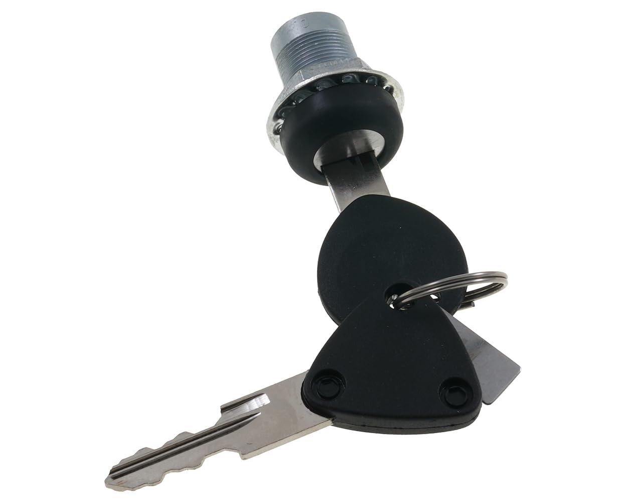Kit cierres compatible con Yamaha Aerox, compatible con MBK Nitro 2003-2011 | Trae bombín de encendido, tapa del depósito, bloqueos, dos llaves y fijaciones; útil para escúter por fallo o llave rota