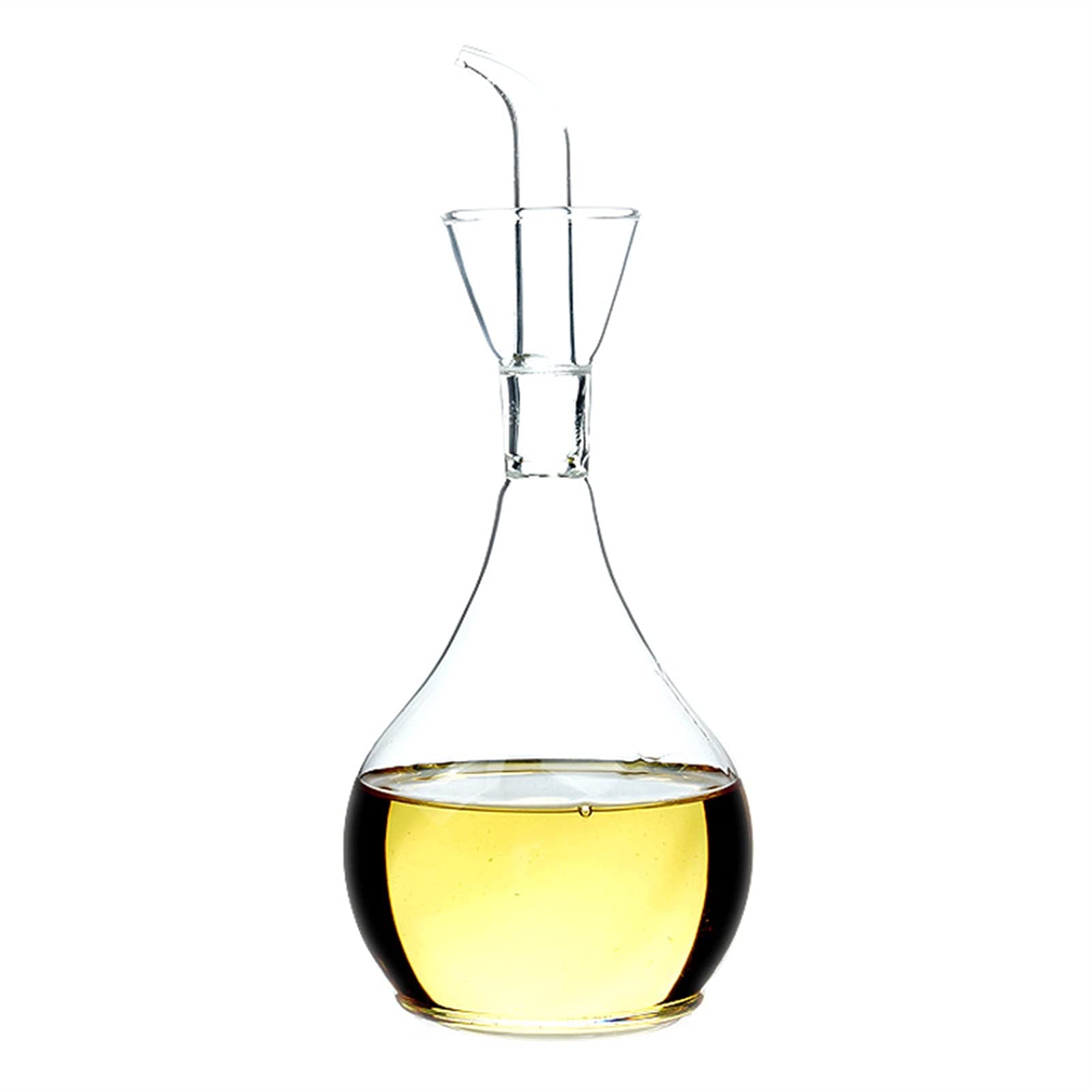 Essig und ölspender Nordische Glasöl-Topf-Gewürz-Gewürz-Topf-Soja-Sauce-Flasche Essig-Topf-Haushaltsküche Liefert Ölflasche ölspender (Color : 850ml)