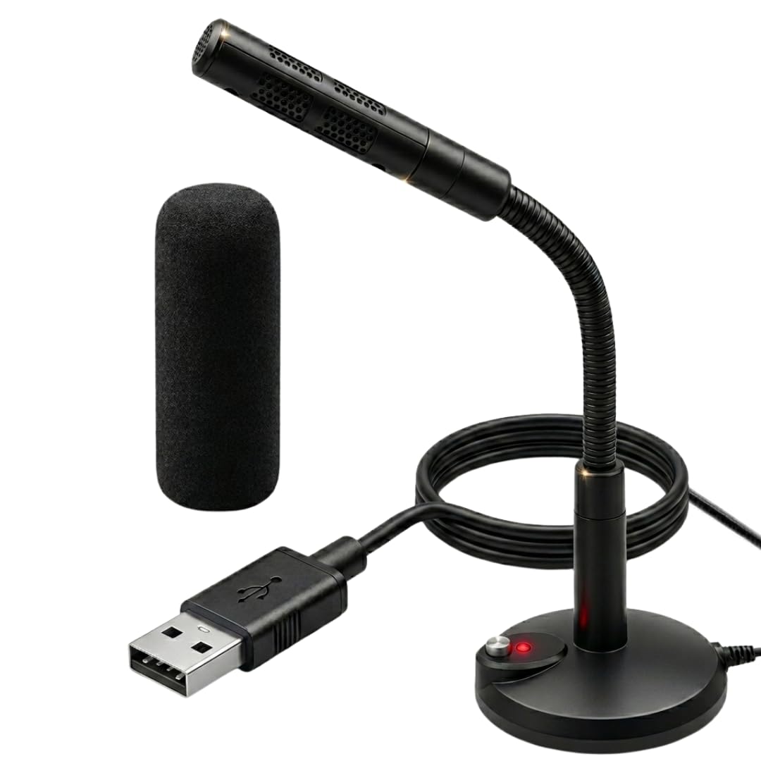 Amazon.co.jp: パソコン PC マイク USB コンデンサー 卓上 パソコン