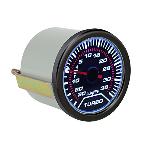 Medidor de turbo universal de 52 mm con diseño elegante y esfera oscurecida 3