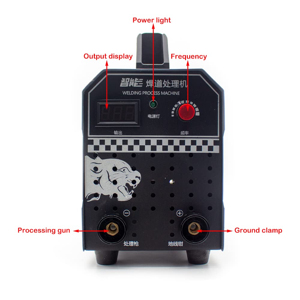 Lasreinigingsmachine 1000W roestvrijstalen lasparelprocessor Argonbooglassen Spot MIG TIG-lasser Lasreinigingsmachine Elektrolytische polijstmachine
