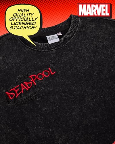 Marvel Avengers Men's Graphic Sweatshirt - The Amazing Spider-Man Novelty Fleece Crew Neck Pullover Sweatshirt for Men (S-XL)3