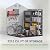 Devoko 6X6 FT Plastic Outdoor Storage Shed with Floor, Light Grey