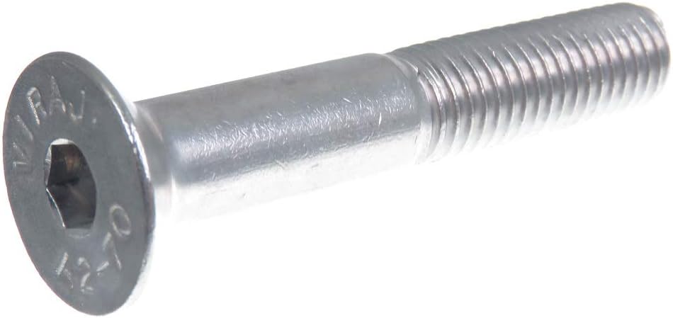 SECCARO Lot de 5 réducteurs M10 à M12 en acier inoxydable V2A VA A2 - Modèle hexagonal - Filetage intérieur et extérieur