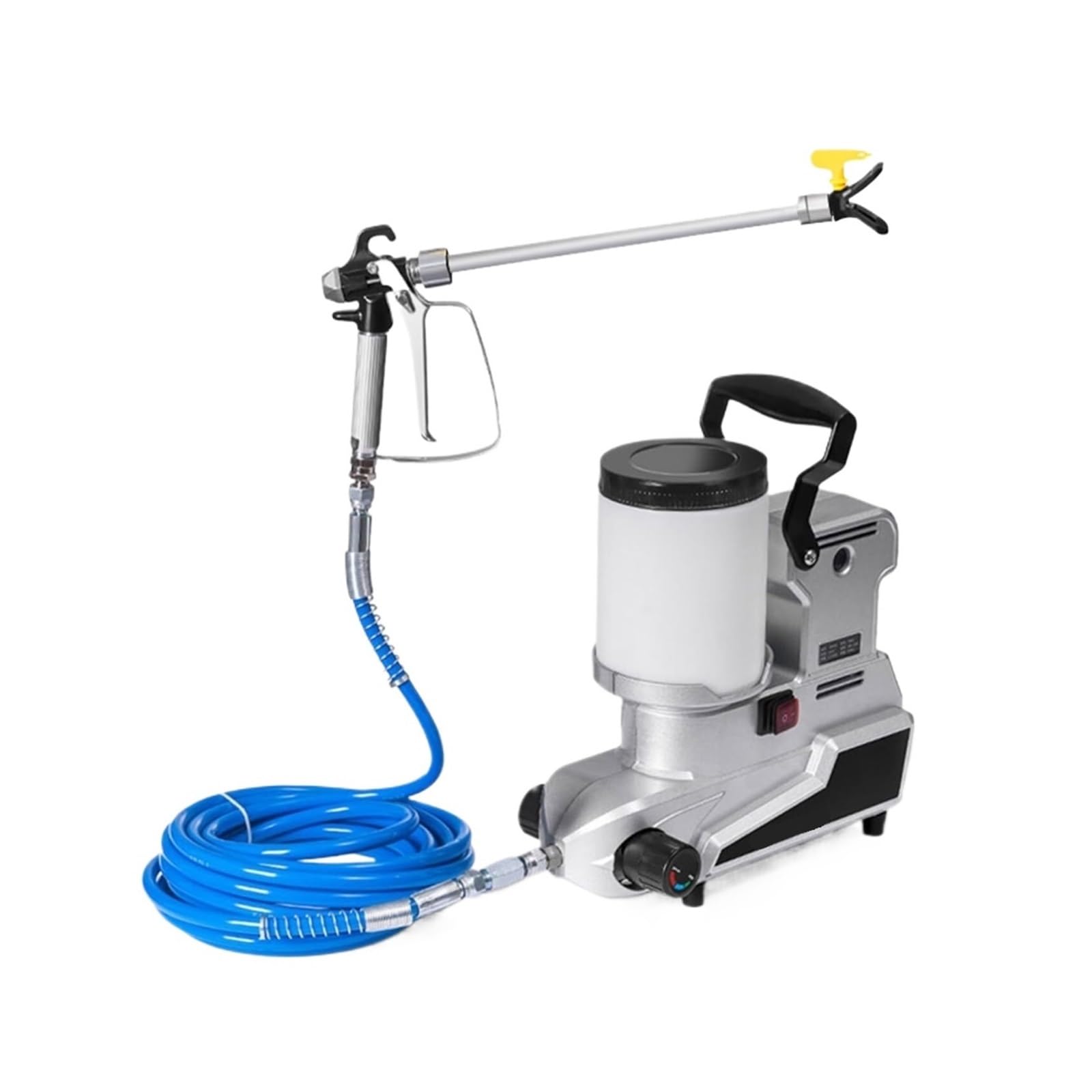Farbspritzgerät, 1600 W Leistungsstarke Elektrische Hochdruck-Airless-Spritzmaschine, Latexfarbe, Tragbar, Spritzpistole für Hausmalerei