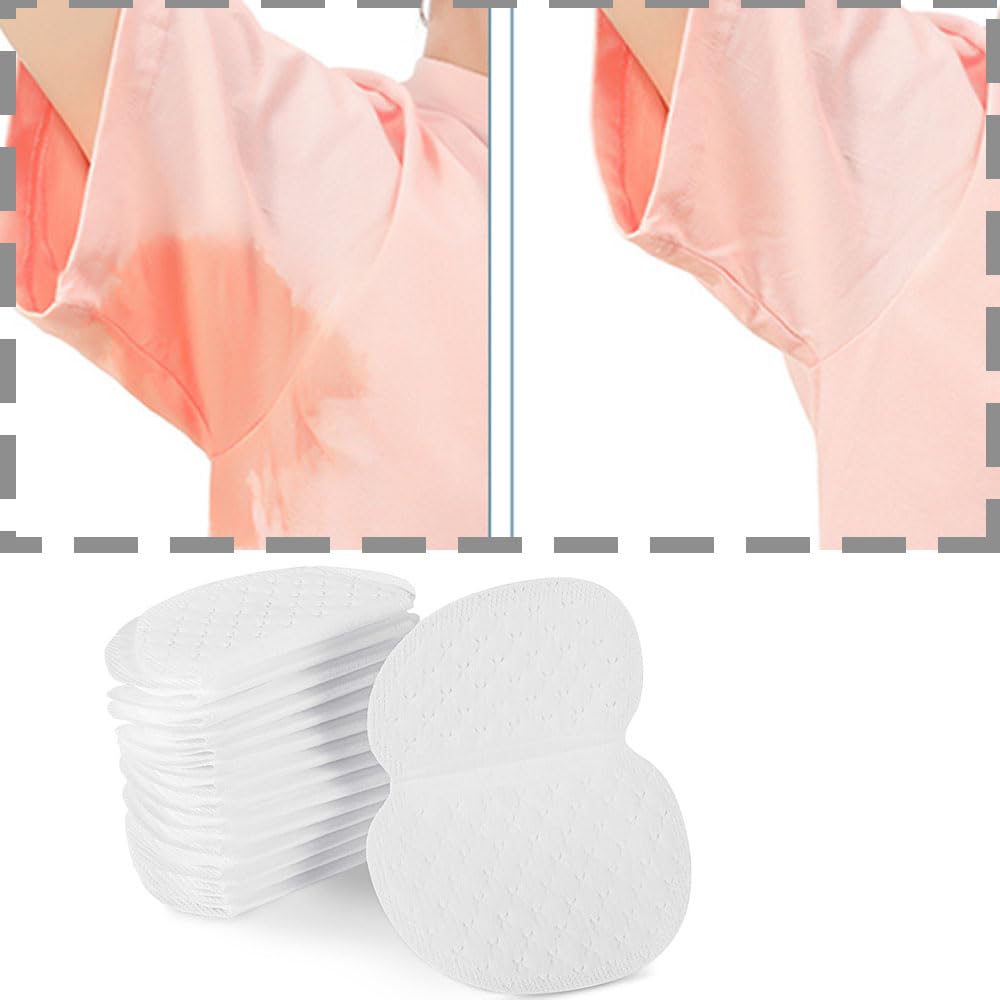 Assorbenti Ascellari,Armastuse 120 Pezzi Assorbenti Ascellari, Monouso Pad Pastiglie,Tamponi Copri Salva Ascelle,Antisudore Ultrasottile Cuscinetto Antisudore Unisex