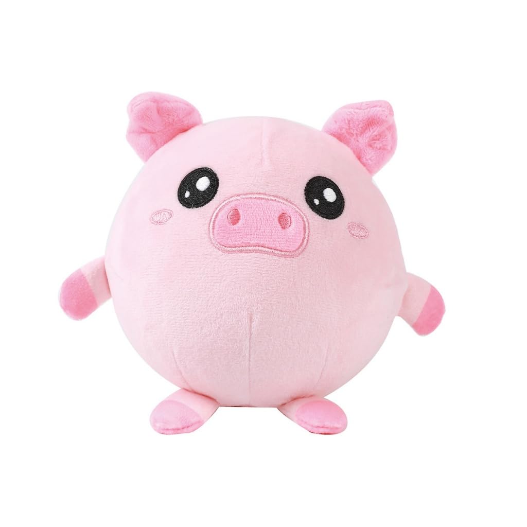 I-TOTAL® - Cojín Suave Squishy de Espuma Viscoelástica con 14 cm de Diámetro, Almohada Squishy (Pug) — view 20