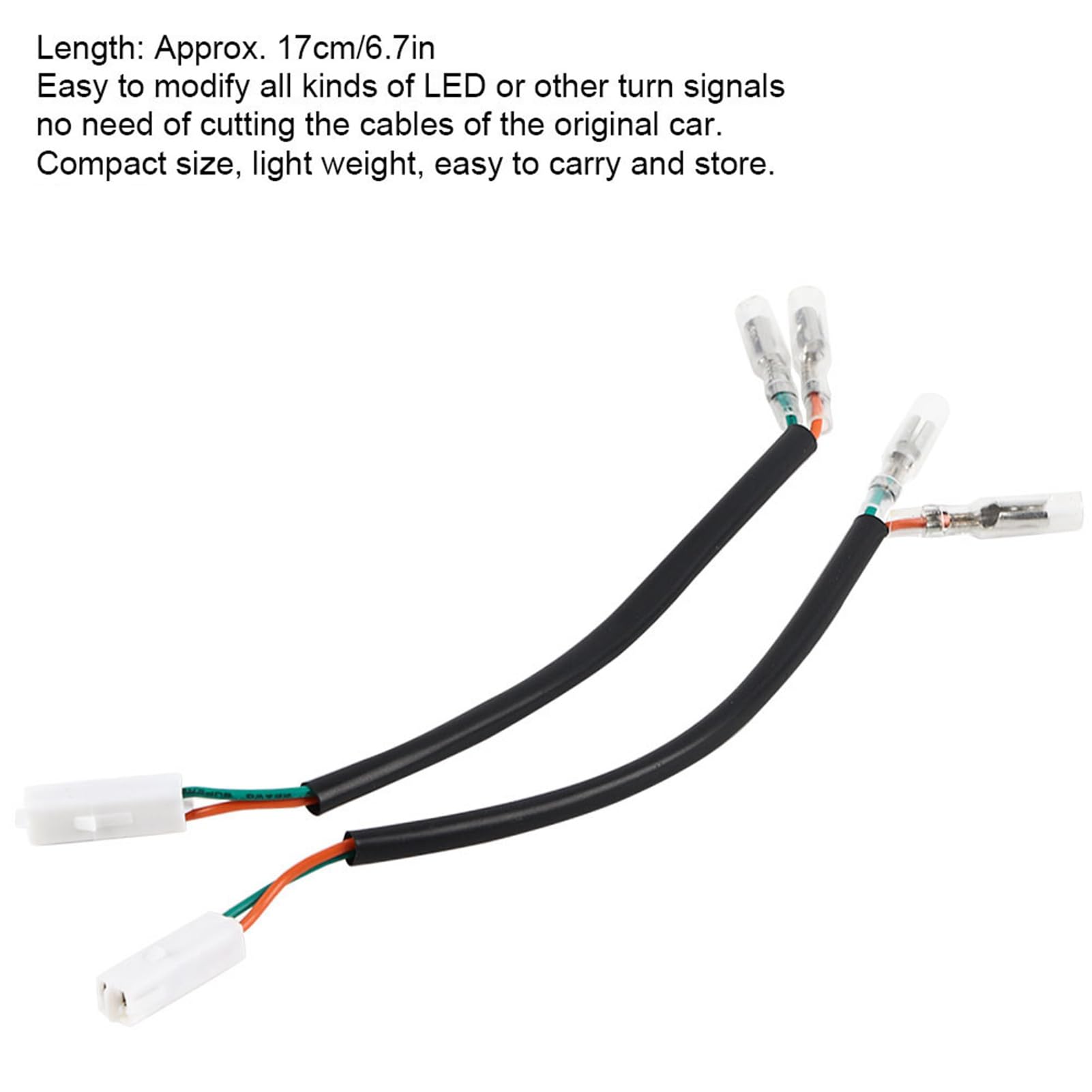 Turn Signal Wiring Adapter Plug, Fit for CBR600RR CBR1000RR CBR250, Making LED Turn Signals Installation Easy and Convenient