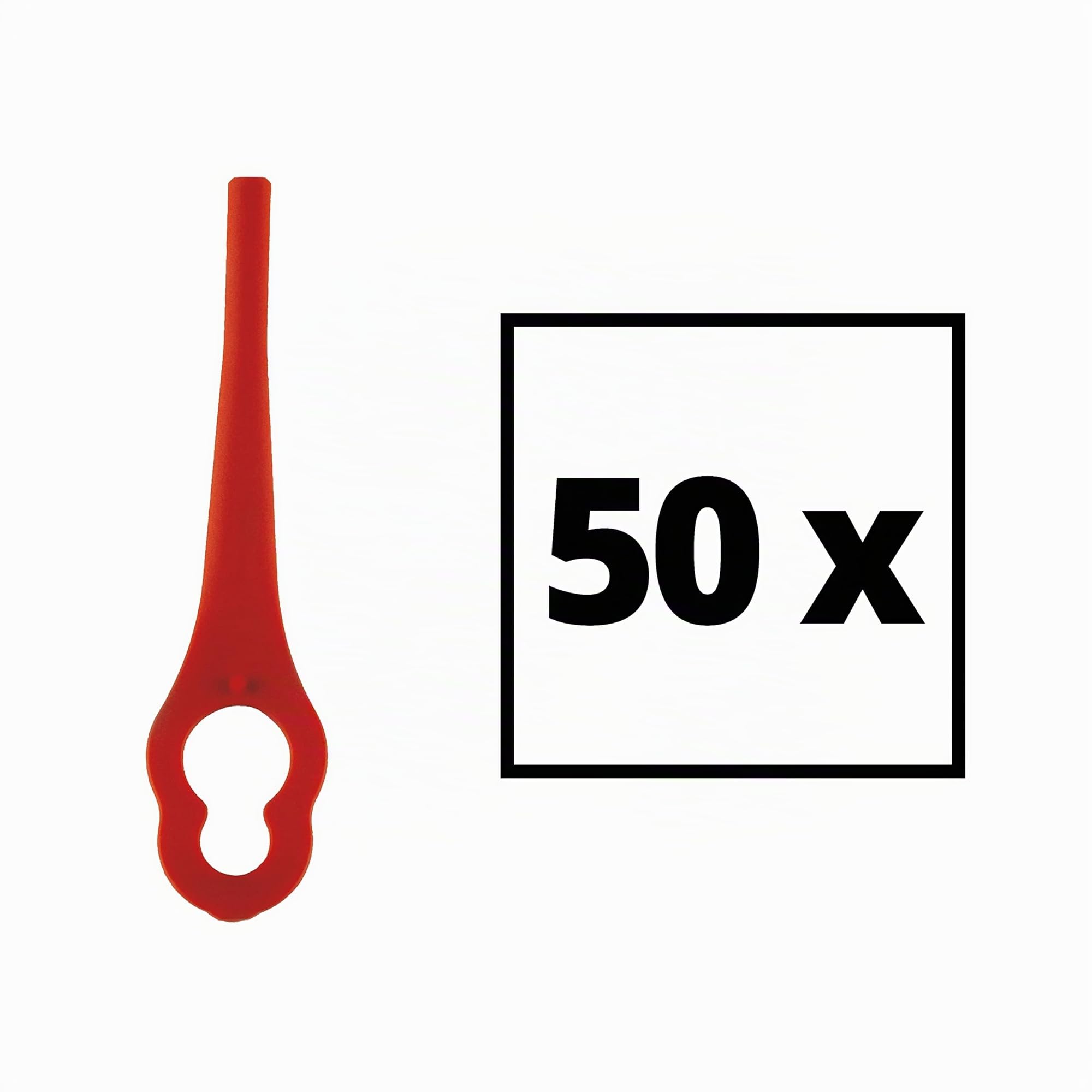 Original Einhell Boîte de Lames de Rechange pour Coupe-Bordures PXC (compatibles avec Les Coupe-Bordures sans Fil GE-CT 18 Li, GC-CT 18/24 Li et GC-CT 18/24 Li P, 50 unités)
