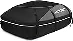 MIDABAO 20 Cubic Waterproof Duty Car Roof Top Carrier-Car Cargo Roof Top Bag, Waterproof & Coated Zippers includes Anti Slip Mat with or without Racks (20 Cubic Feet)