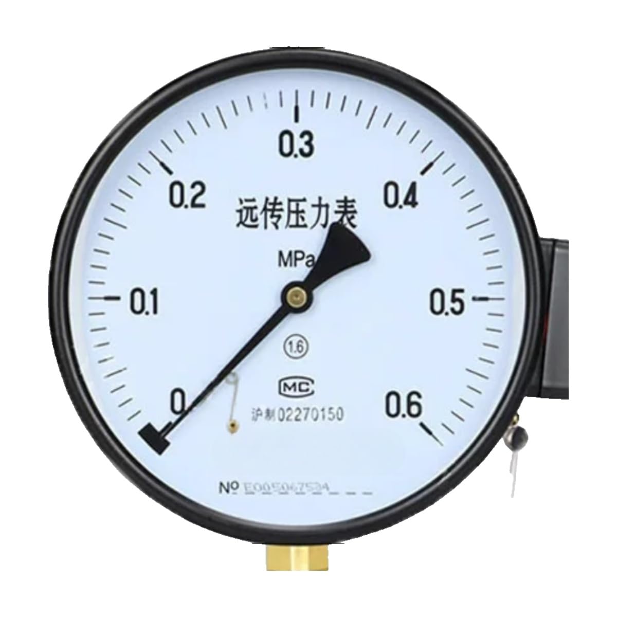 Pressure Gauge Resistance Remote Transmission Water Pressure Vacuum Sensor Negative Measurement(YTZ-150 0-0.6MPa)