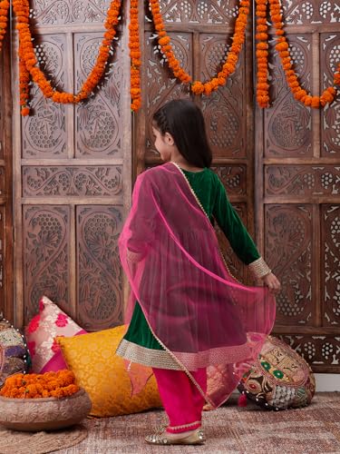 Image of PS PEACHES Girls Kurta Set