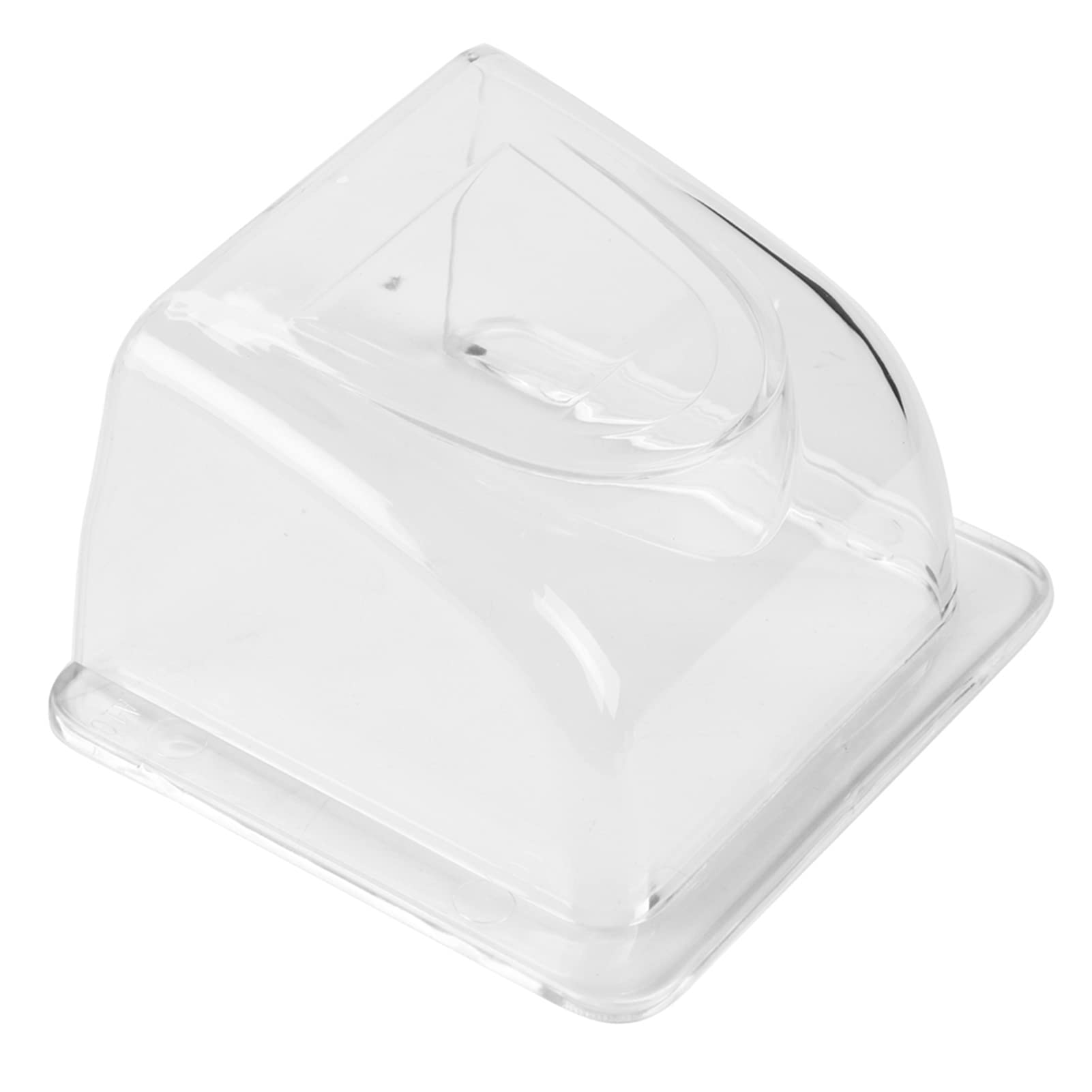 LUCKDANO Rainproof Keypad Cover For Doorbell & Access Controllers – PV Plastic, 10kg Compressive Strength, Glue-Mount Design