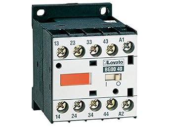 Lovato Electric 11BG0040A12060 Control Relay, BG00.40A, 120/60 Hz