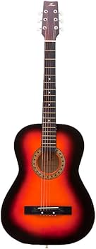 Amazon | MU005 アコースティックギター(オレンジ) 初心者モデル