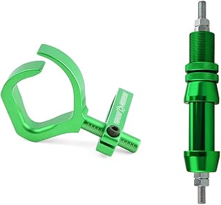 ZSHJGJR Archery Bowfishing Arrow Rest and Bowfishing Reel Seat Spinning Reel Seat Mount Kit for Compound Bow Recurve Bow Bowfishing Accessory (Green)