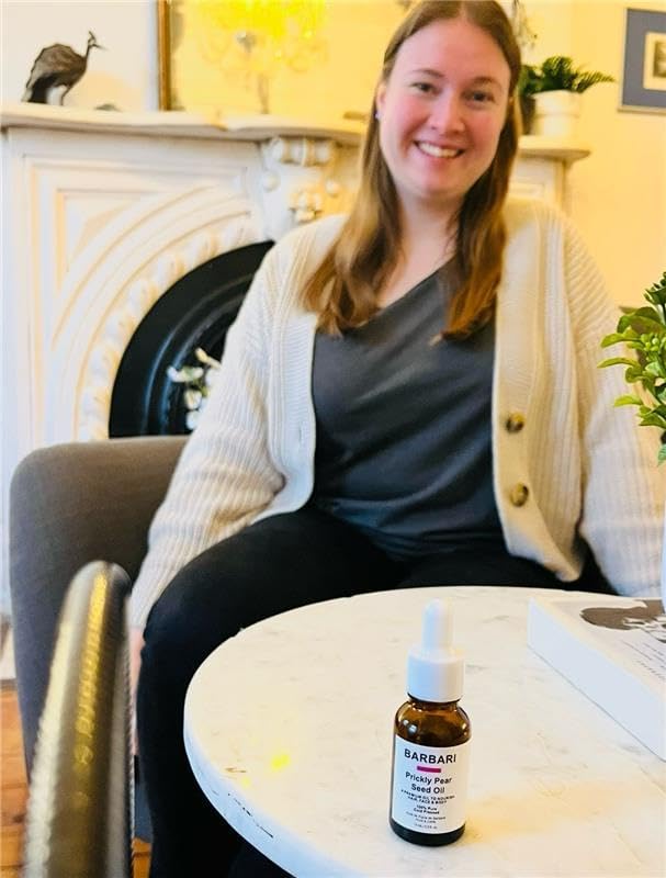 BARBARI Prickly Pear Oil – Hydrating & Revitalizing Face, Hair & Body | Luxury Generally Used on Face, Supports Skin Elasticity & Radiance, Multi-Purpose (15ml) - Image 8