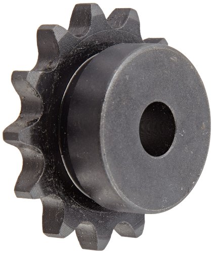 Martin Roller Chain Sprocket, Reboreable, Type B Hub, Double Pitch Strand, 2040/C2040 Chain Size, 1