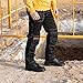 Black Hammer Mens Safety Boots Steel Toe Cap S3 SRC Work Shoes Ankle Leather 7700 (9 UK) Black
