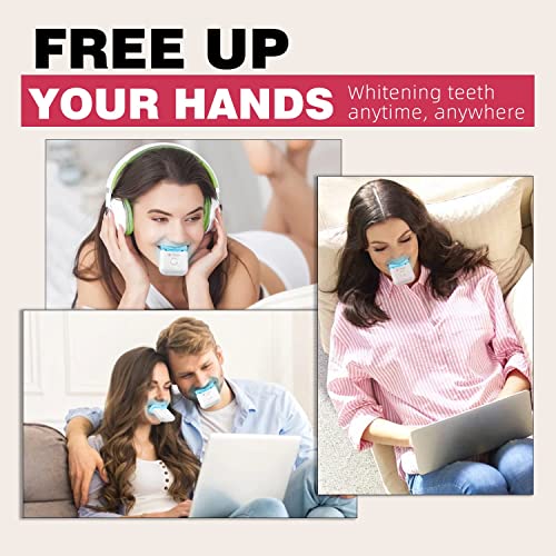 Teeth Whitening Kit With Led Lights Tray For Sensitive Teeth, 10X Whitening Pen Gel, Teeth Whitener At Home, Pain Free And Enamel Safe, Up To 1-9 Shades Whiter In 1-2 Weeks, 2-3X Faster Than Strip #TOP5