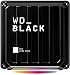 WD_BLACK D50 Game Dock (2x Thunderbolt 3 Anschlüsse, DisplayPort 1.4, 2x USB-C, 3x USB-A, Audio Ein/Aus und Gigabit Ethernet anpassbare RGB-Beleuchtung) schwarz