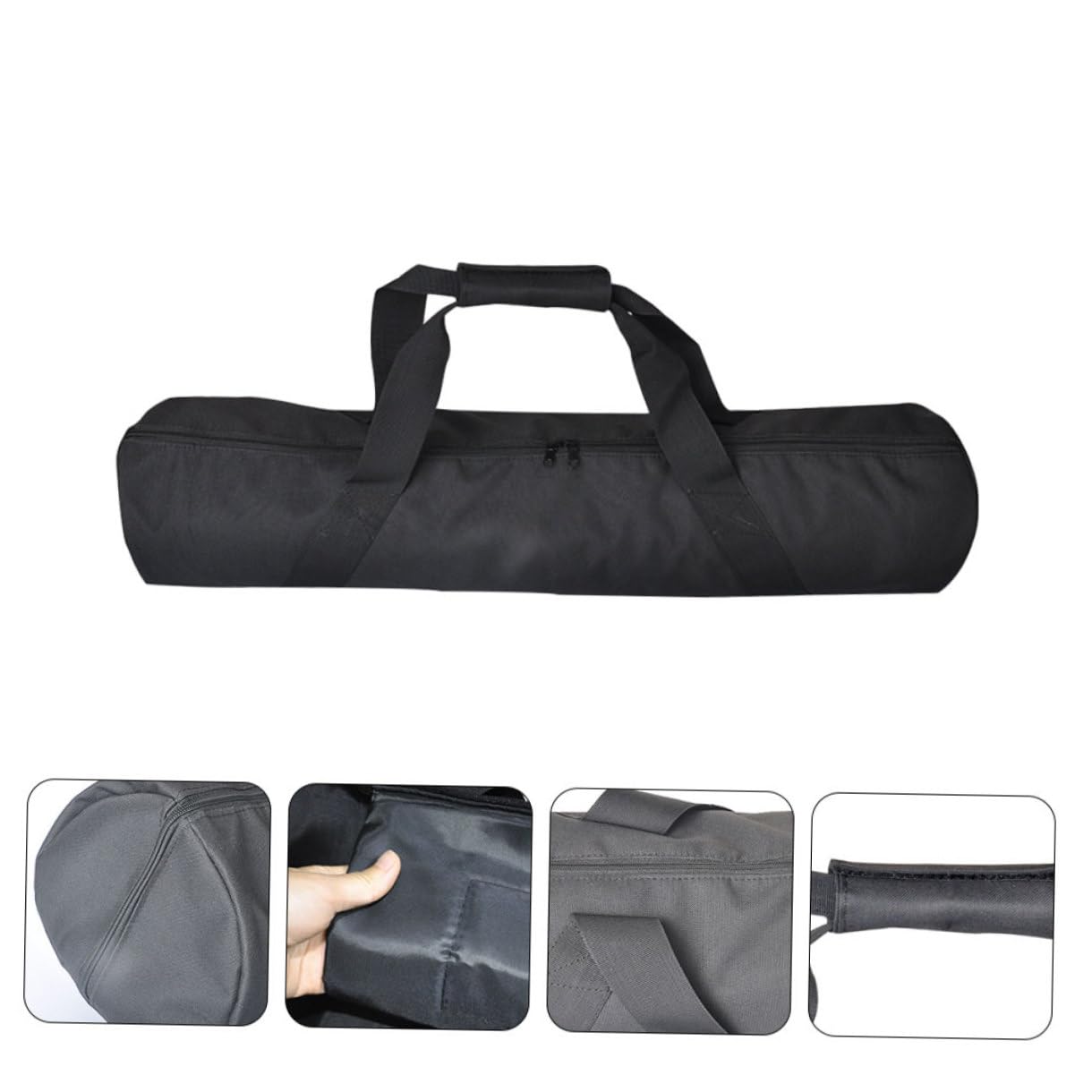 Borsa Interno Fotografico per e Strato Regolabile in per Uso Spugna Portatile Oxford Nero Tracolla da Treppiedi All'aperto e Attrezzatura Pesca