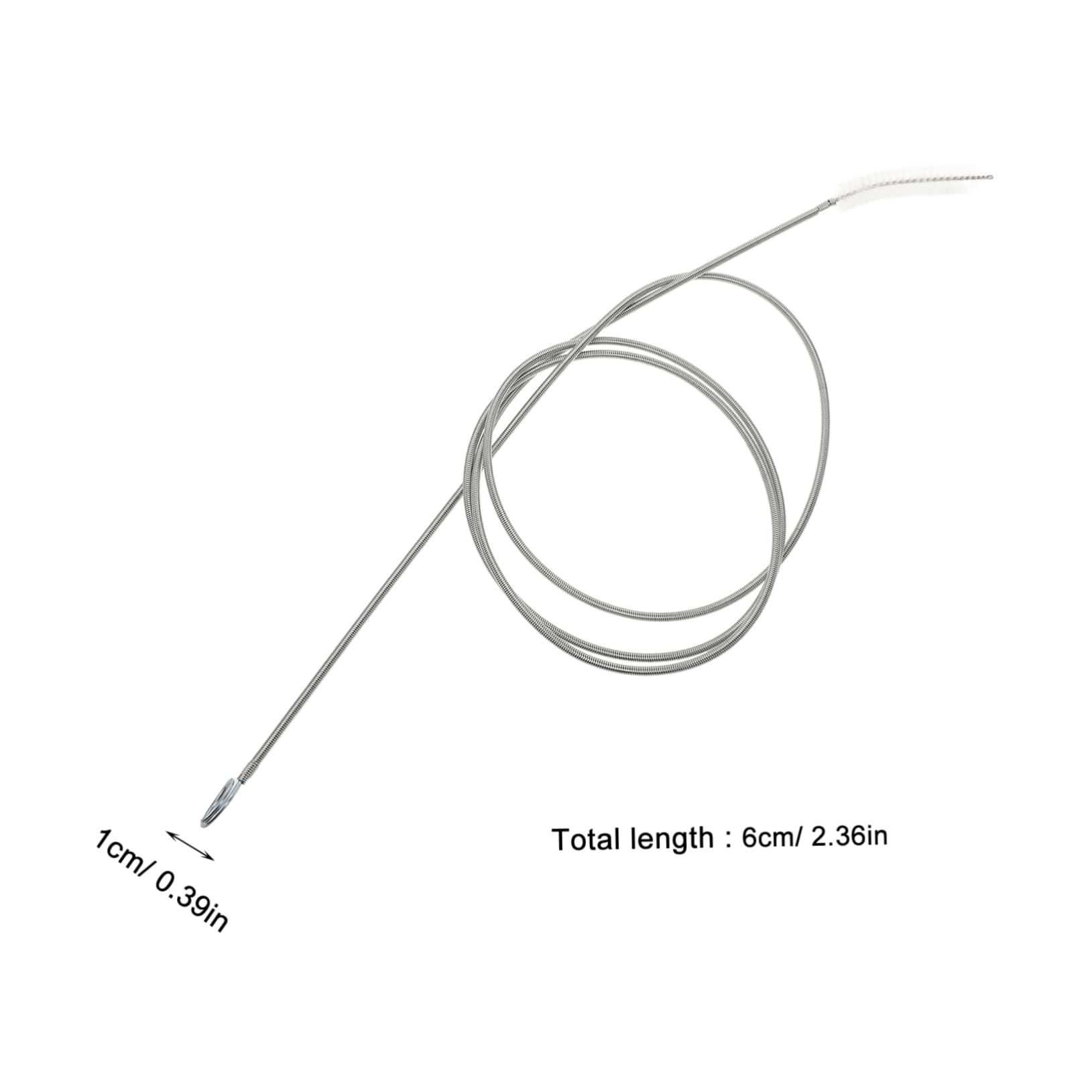 Alipis Drainage Dredging Cleaning Brush Fridge Refrigerator Drain Brush Wire for Drainage