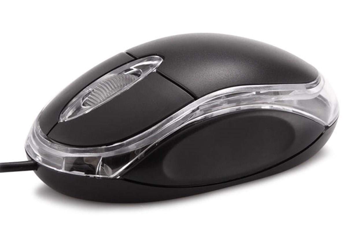 Everest Km-6809 podświetlana mysz optyczna z wejściem USB, niebieski/czarny