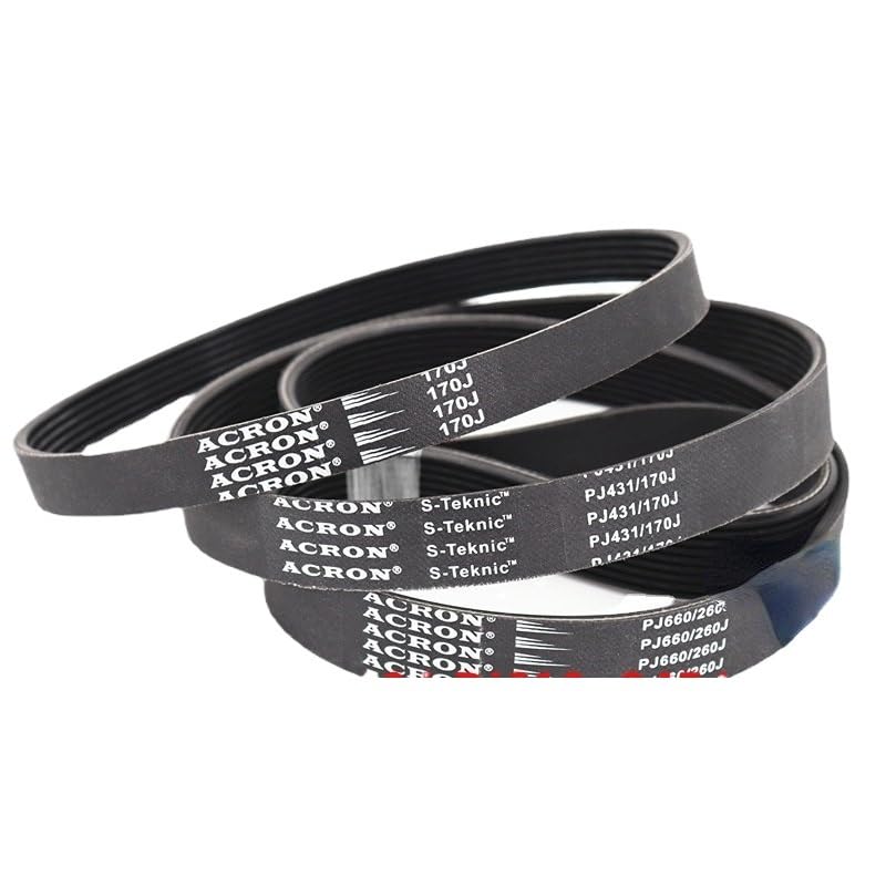 MYruN V-Belt Treadmill Belt Drive Belt 230J/PJ584 240J/PJ610 3/5Ribs Rubber Multi Groove Belt Multi Wedge Treadmill Motor Bike Fitness MYruN (Size : 230J-PJ584, Style : 1PC_5RIBS)