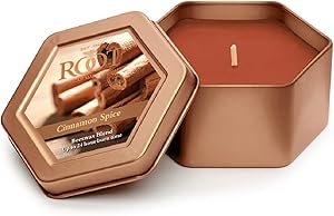 Root Candles Honeycomb Traveler Scented Beeswax Blend Candle, Cinnamon Spice
