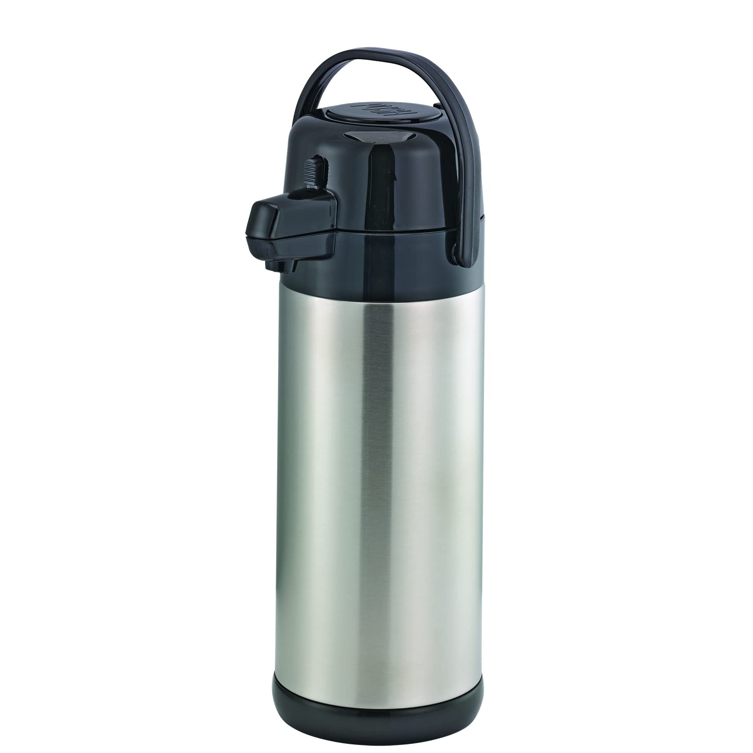 Service Ideas SECA30S Eco-Air Slim Airpot with Pump, Stainless Steel Vacuum Insulated, 3 Liter