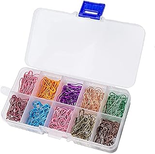 300Pieces/Set Safety Pins, Bulb Calabash Pin, for Crafting, Sewing, DIY Making, 10 Colors