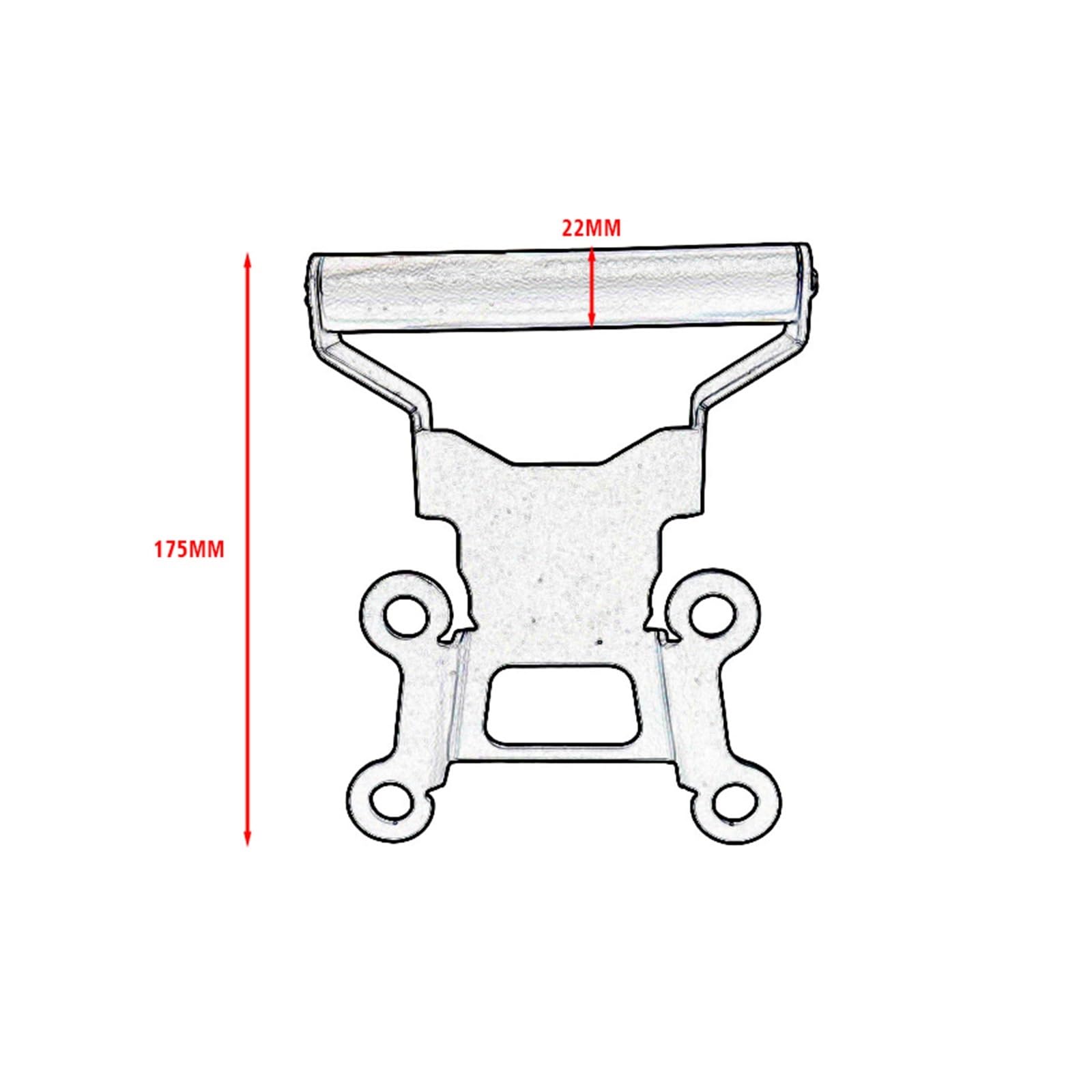 TRASH BIN staffa di navigazione GPS Per Voge Per Valico 625DSX DSX625 DS625X DSX DS525X 525DSX Moto Supporto Del Telefono Mobile Basamento Di Navigazione GPS Staffa