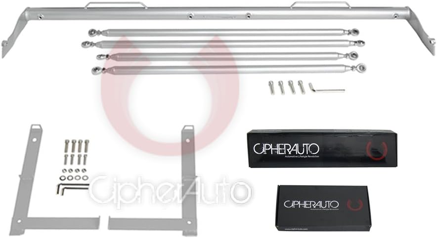 Cipher AutoSilver Custom Racing Harness Bar (CPA5020HB-SV)
