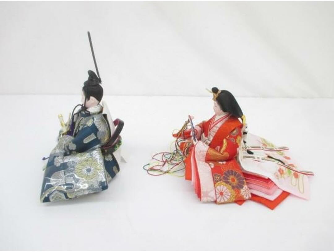 雛人形 彩香雛 さくら舞 三五親王 美品 おひなさま お雛様 親王飾り 彩香作 雛人形 さくら舞 中三五親王 親王飾り ひな人形 お雛様