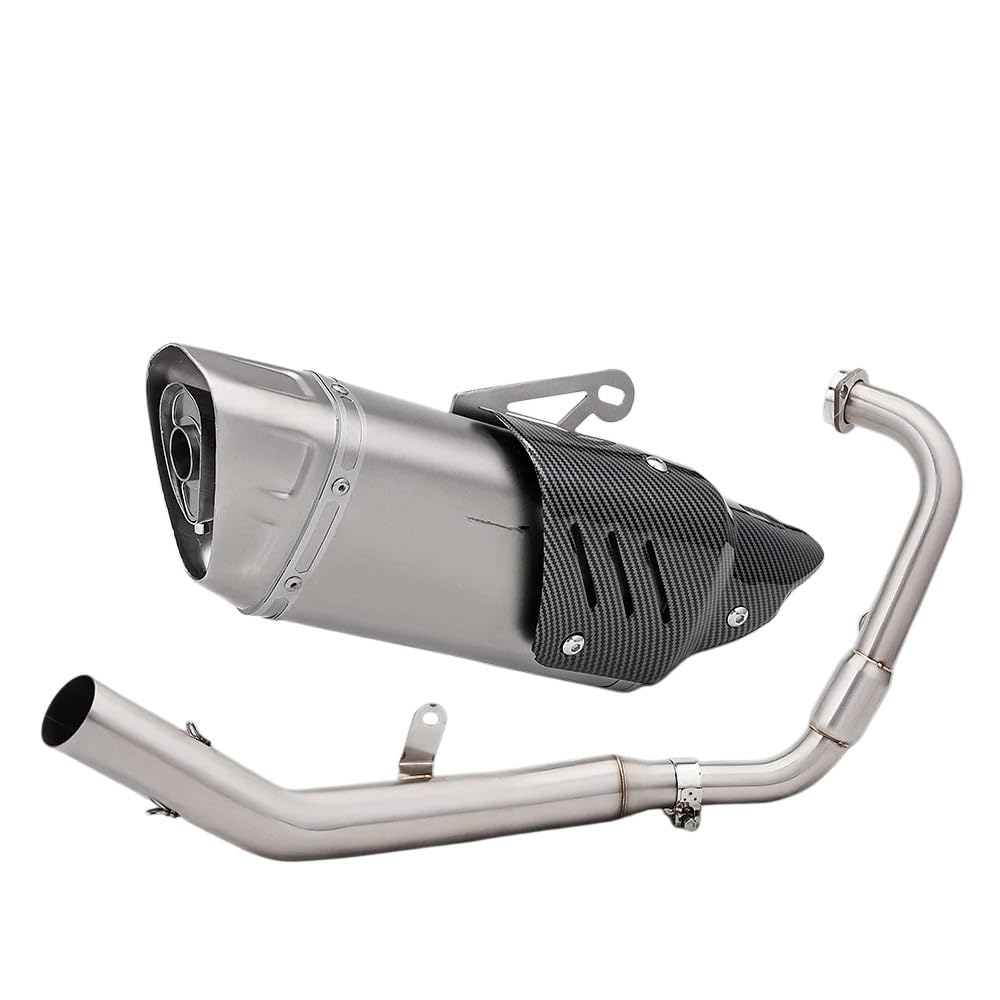Silencieux d'échappement moto pour VOGE 300R RR 2020-2022 avec tuyau de liaison - 8