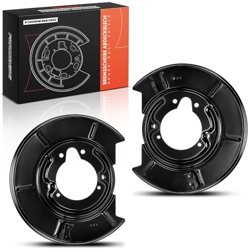 Déflecteurs disques de frein arrière anti-corrosion pour Série 3 E30 1.6L-2.7L