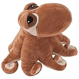 The Russ Company Li'l Peepers 14154 Suki - Calamar de Peluche (12,7 cm), Color marrón