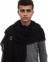 Vista 2 de GRACEART Bufanda de chal post-apocalíptico, chal de chamán, diseño medieval